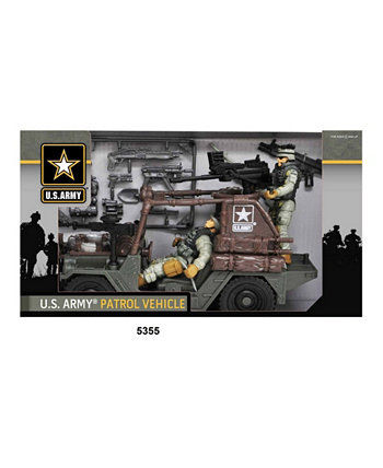 Игровой набор для городской патрульной машины армии США с фигурками Excite