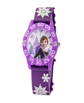 Часы Disney Frozen 2 для девочек фиолетовые с пластиковым ремешком 32 мм Ewatchfactory