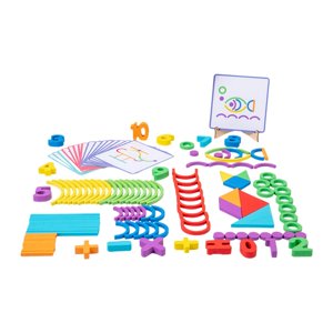 Kokiya Wooden Pattern Blocks Set Numbers Blocks Pattern Blocks for Kindergarten Boys Kokiya