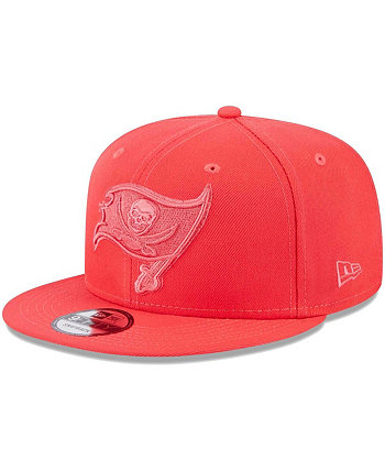Мужская красная бейсболка Tampa Bay Buccaneers Color Pack Brights 9FIFTY Snapback New Era