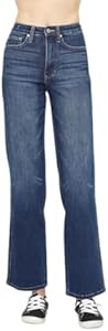 Judy Blue Women's High-Waisted Tummy Control Classic Straight Jeans - 88869 Judy Blue