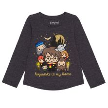 Baby & Toddler Girl Jumping Beans® Harry Potter &#34;Hogwarts is My Home&#34; Sparkle Graphic Tee Jumping Beans