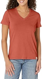 Carhartt Women's Relaxed Fit Lightweight Short-Sleeve V-Neck T-Shirt Carhartt