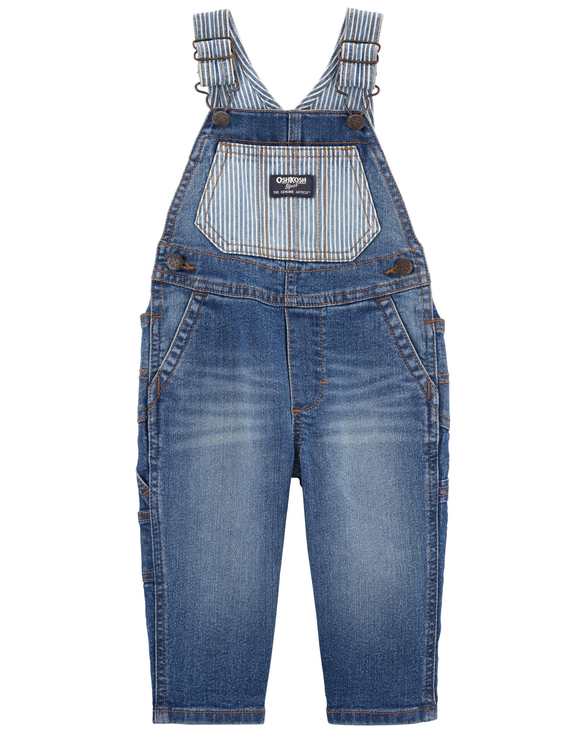Baby Favorite Overalls: Hickory Stripe Remix Carter's