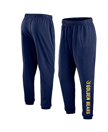 Мужские темно-синие флисовые спортивные штаны Cal Bears Chop Block Fanatics
