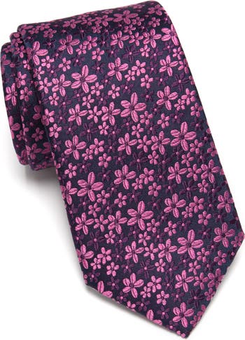 галстук с цветочным принтом Savile Row