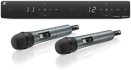 Sennheiser Pro Audio XSW 1-825 DUAL-A Channel Wireless Microphone System,Black Sennheiser