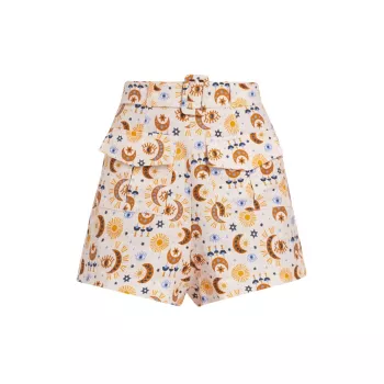 Ceci Belted Shorts The Femm