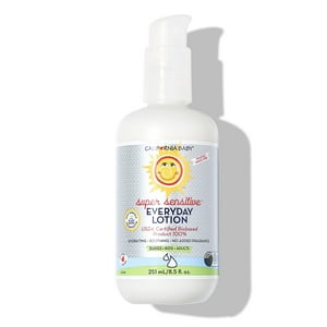 California Baby Super Sensitive Unscented Lotion | 100% Plant-Based Ingredients | Fragrance Free Baby Lotion For Newborn | Hypoallergenic Lotion for Sensitive Skin | 251 mL / 8.5 oz. California Baby