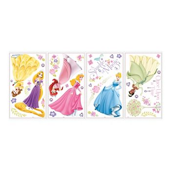 Disney's Princess Glow Wall Decal 4-Sheet Set by RoomMates RoomMates