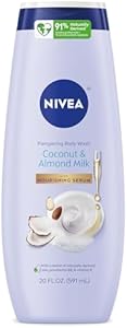 NIVEA Delicate Orchid and Amber Body Wash with Nourishing Serum, 20 Fl Oz Bottle Nivea