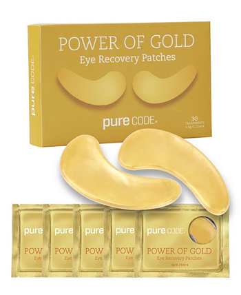 Сила пластырей для восстановления глаз с золотом PURECODE