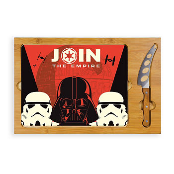 Набор сервировочного подноса и ножей со стеклянной столешницей Toscana® by Star Wars Empire Icon Disney