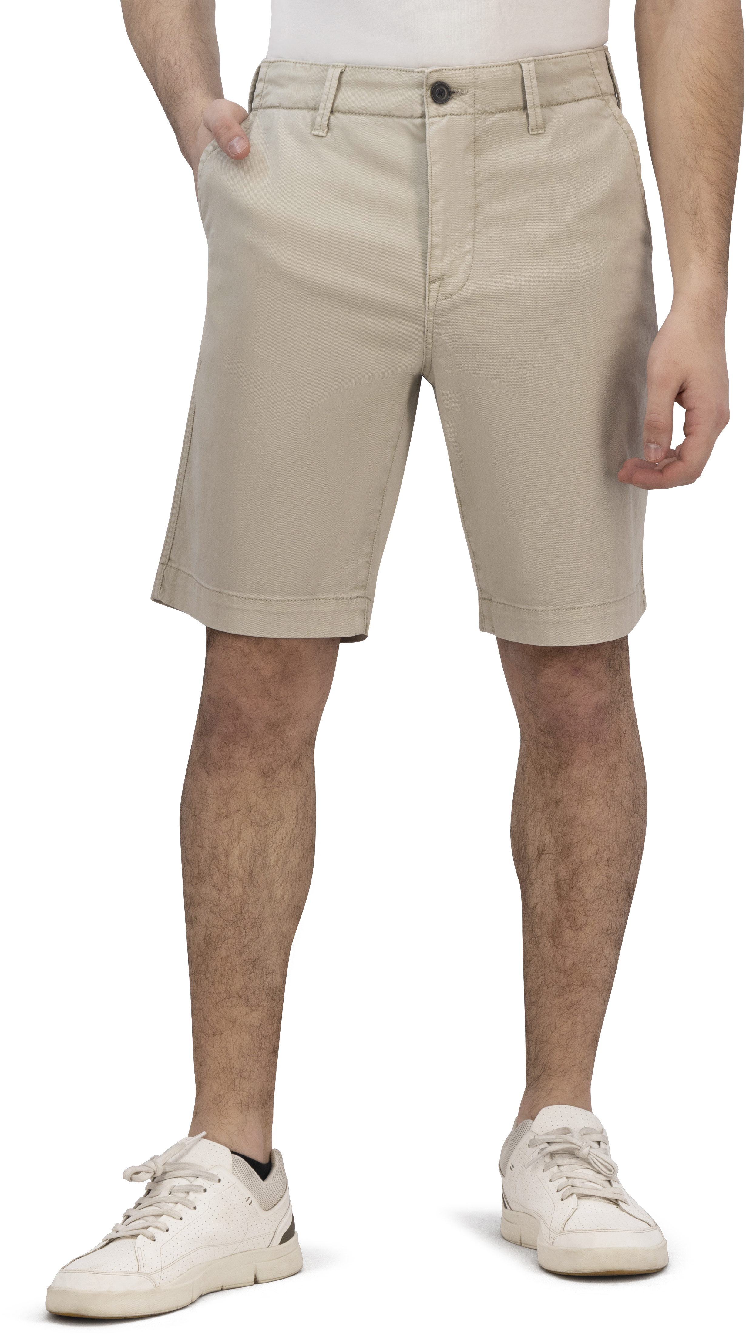 Короткие шорты из эластичного твила шириной 9 дюймов Lucky Brand