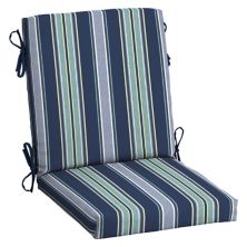 Arden Selections Aurora Stripe Outdoor Mid Back Подушка для обеденного стула Arden Selections