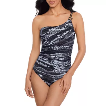 Za'atar Charlize Strappy One-Piece Swimsuit Magicsuit