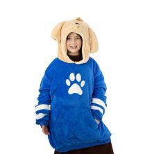 Unisex Dougie Dog Kids Snugible Blanket Hoodie & Pillow Plushible