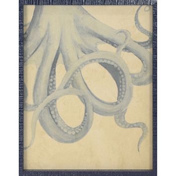 Octopus 2 Framed Wall Art Unbranded