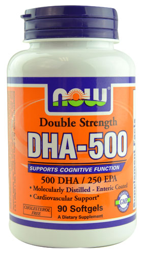DHA-500 - 90 капсул - NOW Foods NOW Foods