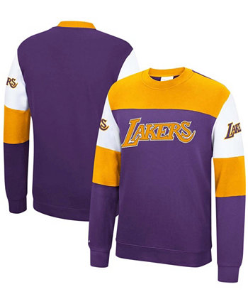 Фиолетовый мужской флисовый свитшот Los Angeles Lakers Perfect Season Mitchell & Ness