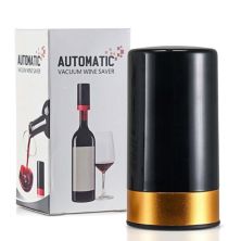 Автоматическая вакуумная пробка для бутылок вина Cheer Collection, вакуумный консерватор для вина, винный шкаф с батарейным питанием и интеллектуальным светодиодным дисплеем для сохранения свежести вина Cheer Collection