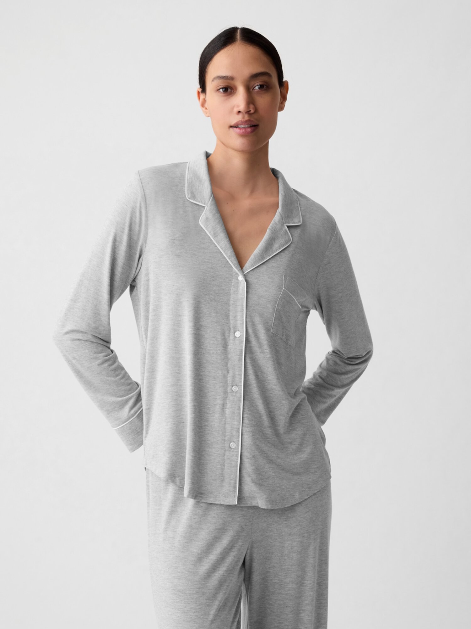 Модальная пижамная рубашка Gap