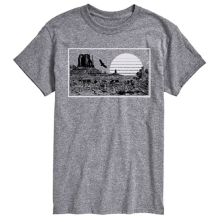 Big &amp; Tall Monument Valley Sunset Tee License