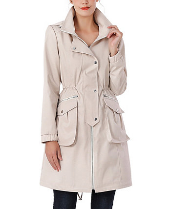 Women's Bella Water Resistant Hooded Anorak Coat Kimi and Kai