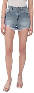 Women's High Relaxed Mily Rip Shorts Abrand