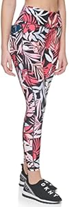 DKNY Women's Tight Printed High Waist Performance Leggings DKNY