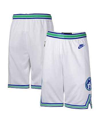 Белые шорты Big Boys Minnesota Timberwolves Classic Edition Swingman Nike