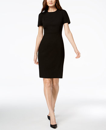 Платье-футляр с короткими рукавами Petite Calvin Klein
