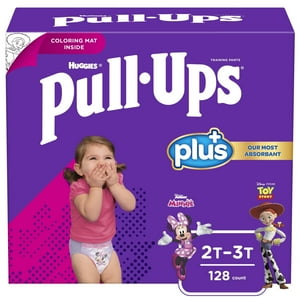 Pull-Ups Learning Designs Female Training Pants, 2T - 3T, 128 Count Pull-Ups