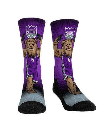  Носки Rock 'Em Sacramento Kings Маскот Памп Ап Rock 'Em