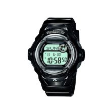 Женские часы Casio Baby-G с цифровым хронографом из черной смолы - BG169R-1M Casio