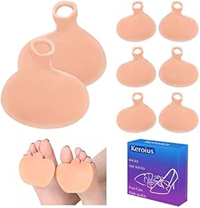 Metatarsal Pads Women Men Ball of Foot Cushion,Relieve Pressure and Pain,Help Metatarsalgia,Mortons,Neuroma,Calluses Blisters Keroius