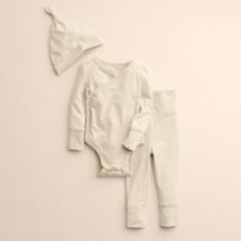 Комплект из трех предметов: боди, брюки и шапка Baby Little Co. от Lauren Conrad Little Co. by Lauren Conrad