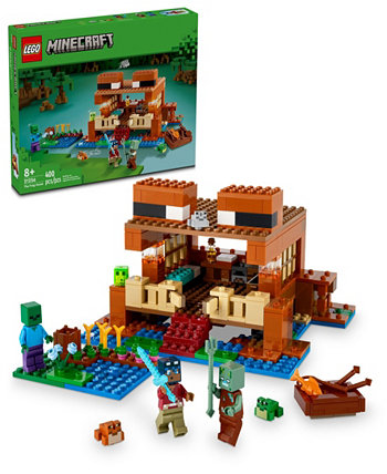 Игровая игрушка Minecraft the Frog House 21256, 400 деталей Lego