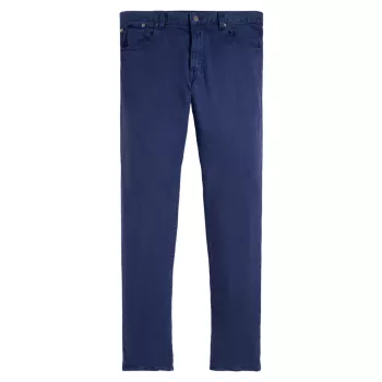 Stretch Linen-Cotton Slim-Fit Jeans Ralph Lauren