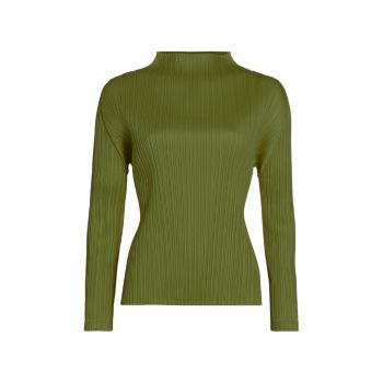 Monthly Colors: October Mockneck Pleats Please Issey Miyake