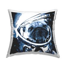 Stupell Home Decor Astronaut Pug In Outer Space Throw Pillow Stupell Home Decor