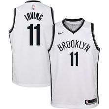 Youth Nike Kyrie Irving White Brooklyn Nets 2020/21 Swingman Jersey -  Association Edition