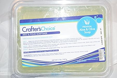 Crafters Choice Aloe Vera & Olive Oil Melt and Pour Soap Base Crafter's Choice