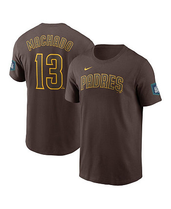 Men's Manny Machado Brown San Diego Padres 2024 MLB World Tour Seoul Series Name and Number T-shirt Nike