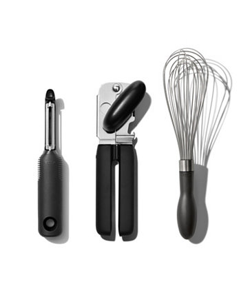 Начальный набор кухонных инструментов Good Grips, 3 предмета Oxo