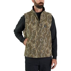 Мужской Пуховой и верхний жилет Carhartt Rugged Flex Duck Loose Sherpa Camo Mock-Neck Carhartt