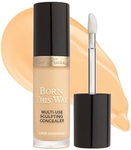 Too Faced Born This Way Super Coverage Multi-Use Concealer Full Size | Oil Free, Long Lasting + Hydrating Too Faced