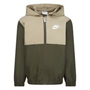 Повседневная Куртка Для Мальчиков Nike Dri-FIT Futura Windrunner С Полной Молнией Nike