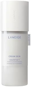 LANEIGE Cream Skin Refillable Toner & Moisturizer with Ceramides and Peptides: Korean Milky Toner, Amino Acid, Nourish, Hydrate, Barrier-Boosting, Visibly Firm LANEIGE