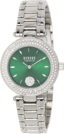 Часы-браслет Brick Lane с кристаллами, 36 мм Versus Versace